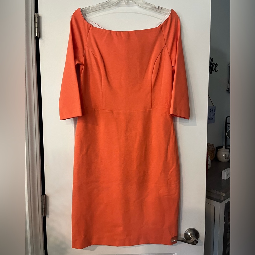 Boston Proper Coral Travel Dress Size Medium